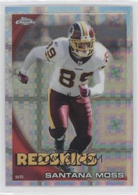 2010 Topps Chrome - [Base] - Retail X-Fractor #C52 - Santana Moss