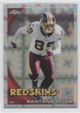 2010 Topps Chrome - [Base] - Retail X-Fractor #C52 - Santana Moss