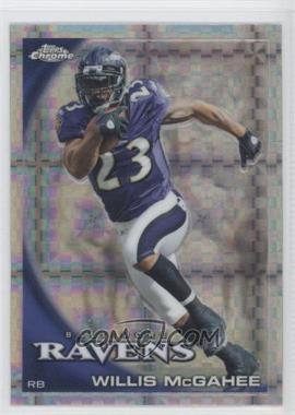 2010 Topps Chrome - [Base] - Retail X-Fractor #C79 - Willis McGahee