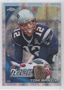 2010 Topps Chrome - [Base] - Retail X-Fractor #C80 - Tom Brady