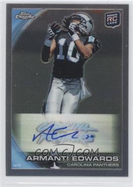 2010 Topps Chrome - [Base] - Rookie Autographs #C136 - Armanti Edwards