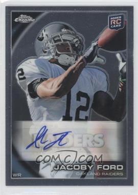 2010 Topps Chrome - [Base] - Rookie Autographs #C148 - Jacoby Ford