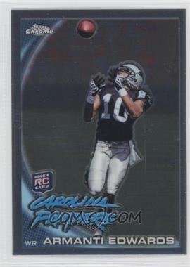 2010 Topps Chrome - [Base] #C136 - Armanti Edwards