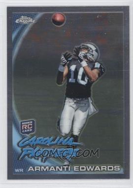 2010 Topps Chrome - [Base] #C136 - Armanti Edwards