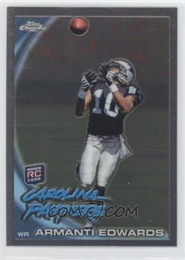 2010 Topps Chrome - [Base] #C136 - Armanti Edwards