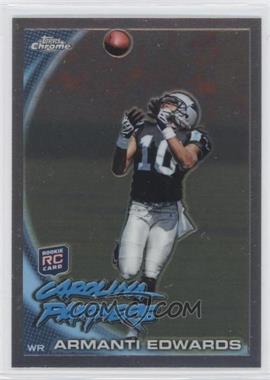 2010 Topps Chrome - [Base] #C136 - Armanti Edwards