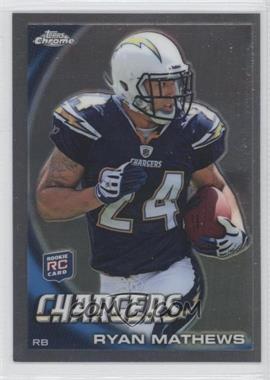 2010 Topps Chrome - [Base] #C140.1 - Ryan Mathews (Running, Looking Left)