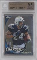 Ryan Mathews (Running, Looking Left) [BGS 9.5 GEM MINT]