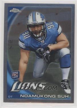 2010 Topps Chrome - [Base] #C160.1 - Ndamukong Suh (Kneeling)