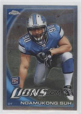 2010 Topps Chrome - [Base] #C160.1 - Ndamukong Suh (Kneeling)