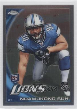 2010 Topps Chrome - [Base] #C160.1 - Ndamukong Suh (Kneeling)