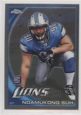 2010 Topps Chrome - [Base] #C160.1 - Ndamukong Suh (Kneeling)