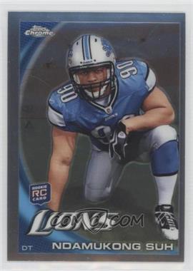 2010 Topps Chrome - [Base] #C160.1 - Ndamukong Suh (Kneeling)