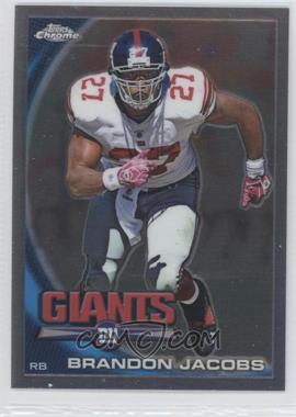 2010 Topps Chrome - [Base] #C178 - Brandon Jacobs