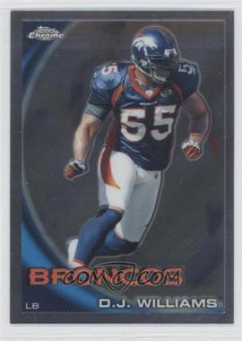 2010 Topps Chrome - [Base] #C219 - D.J. Williams