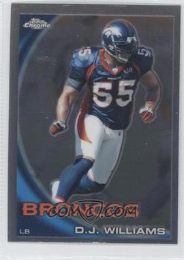 2010 Topps Chrome - [Base] #C219 - D.J. Williams