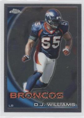 2010 Topps Chrome - [Base] #C219 - D.J. Williams