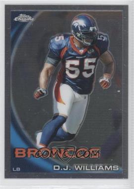 2010 Topps Chrome - [Base] #C219 - D.J. Williams