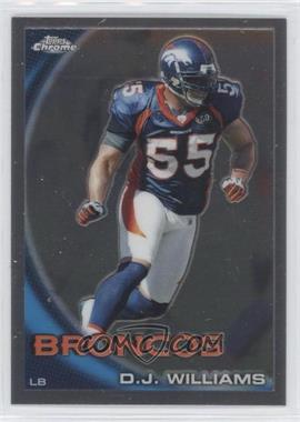 2010 Topps Chrome - [Base] #C219 - D.J. Williams