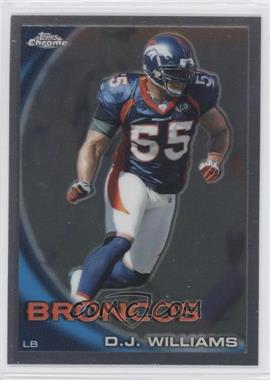 2010 Topps Chrome - [Base] #C219 - D.J. Williams