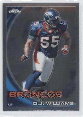 2010 Topps Chrome - [Base] #C219 - D.J. Williams