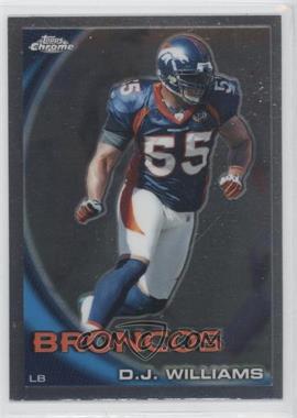 2010 Topps Chrome - [Base] #C219 - D.J. Williams