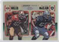 Patrick Willis, Rolando McClain #/99