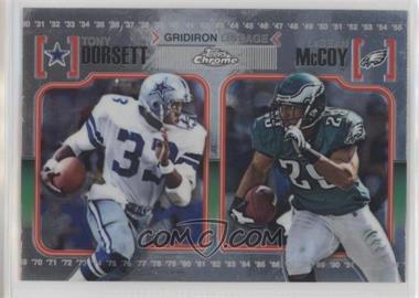 2010 Topps Chrome - Gridiron Lineage #CGL-DM - Tony Dorsett, LeSean McCoy