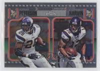 Adrian Peterson, Percy Harvin [EX to NM]