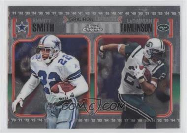 2010 Topps Chrome - Gridiron Lineage #CGL-ST - Emmitt Smith, LaDainian Tomlinson