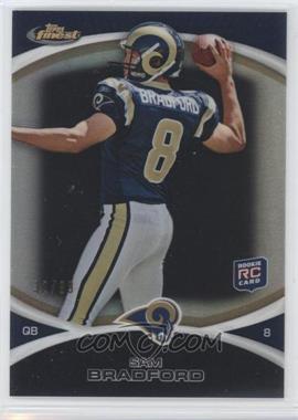 2010 Topps Finest - [Base] - Black Refractor #125 - Sam Bradford /99