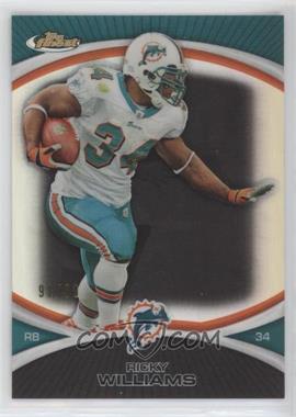 2010 Topps Finest - [Base] - Black Refractor #63 - Ricky Williams /99