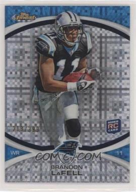 2010 Topps Finest - [Base] - X-Fractor #104 - Brandon LaFell /399