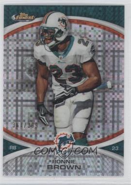 2010 Topps Finest - [Base] - X-Fractor #107 - Ronnie Brown /399