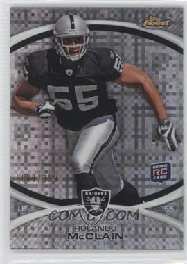 2010 Topps Finest - [Base] - X-Fractor #119 - Rolando McClain /399