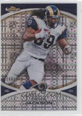 2010 Topps Finest - [Base] - X-Fractor #12 - Steven Jackson /399