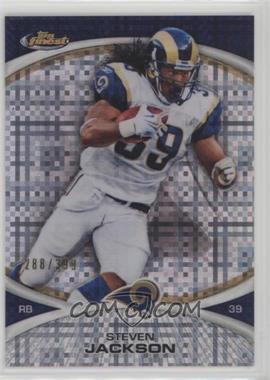 2010 Topps Finest - [Base] - X-Fractor #12 - Steven Jackson /399