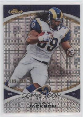 2010 Topps Finest - [Base] - X-Fractor #12 - Steven Jackson /399