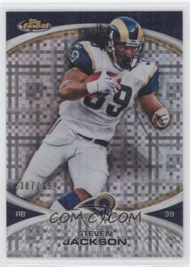 2010 Topps Finest - [Base] - X-Fractor #12 - Steven Jackson /399