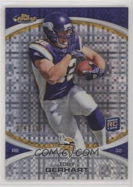 2010 Topps Finest - [Base] - X-Fractor #17 - Toby Gerhart /399