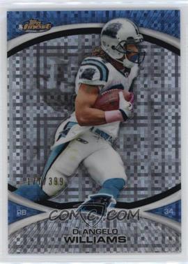 2010 Topps Finest - [Base] - X-Fractor #55 - DeAngelo Williams /399