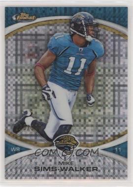2010 Topps Finest - [Base] - X-Fractor #58 - Mike Sims-Walker /399 [EX to NM]
