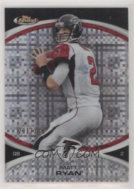 2010 Topps Finest - [Base] - X-Fractor #75 - Matt Ryan /399