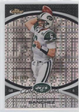 2010 Topps Finest - [Base] - X-Fractor #8 - Mark Sanchez /399