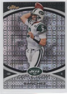 2010 Topps Finest - [Base] - X-Fractor #8 - Mark Sanchez /399