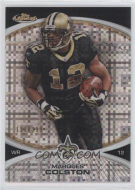 2010 Topps Finest - [Base] - X-Fractor #87 - Marques Colston /399