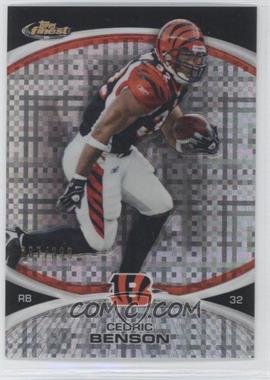 2010 Topps Finest - [Base] - X-Fractor #97 - Cedric Benson /399