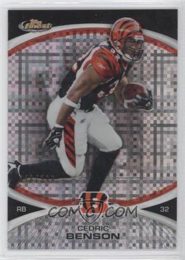 2010 Topps Finest - [Base] - X-Fractor #97 - Cedric Benson /399