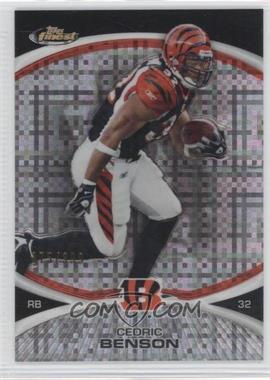 2010 Topps Finest - [Base] - X-Fractor #97 - Cedric Benson /399