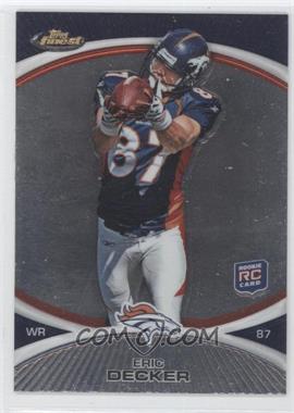 2010 Topps Finest - [Base] #23 - Eric Decker